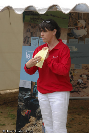 Près de trois mille visiteurs se sont succédé sur le site archéologique de Lannion lors de la journée portes ouvertes le 5 juin 2010.