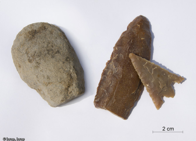 Mobilier lithique de la fin du Néolithique et du début de l'âge du Bronze à Chavagne (Ille-et-Vilaine), 2014.